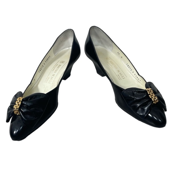 Bruno Magli Embellished Bow Heels - Picture 2 of 11